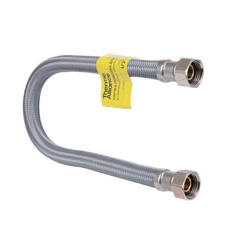 Шланг для води Thermo Alliance Forte D10 (посилений) 30 см NYLON 1/2"x1/2" ВВ TAF383W30 SD00053997 фото