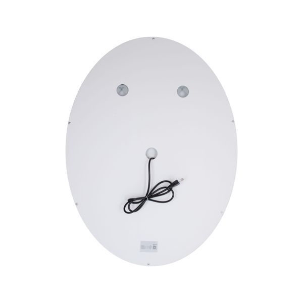 Дзеркало Qtap Mideya (DC-F801) 600х800 з LED-підсвічуванням Touch, з антизапотіванням, димером QT2078F801W SD00034655 фото