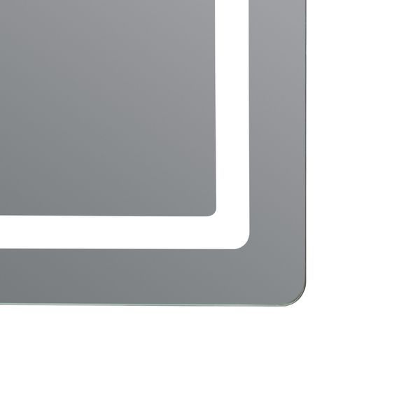 Дзеркало Qtap Mideya (MI2) 600х800 з LED-підсвічуванням Touch, з антизапотіванням, димером, рег. яскравості QT2078F6080 SD00054602 фото