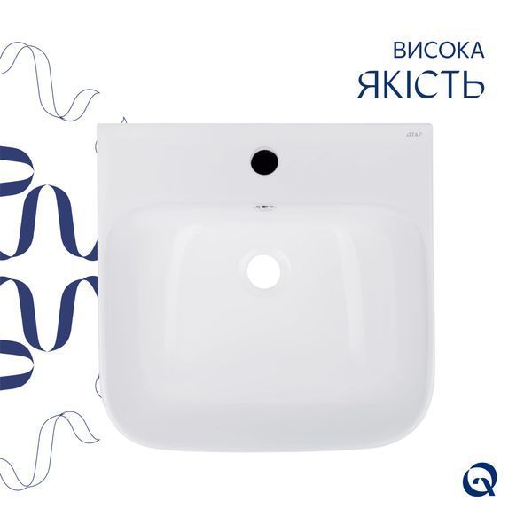 Раковина для підлоги моноблок Qtap Crow 445x420x840 White QT0511G315WN SD00053087 фото