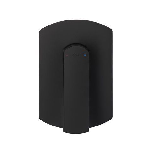 Змішувач для душу Qtap Slavonice прихованого монтажу QTSLA267BLM45903 Black Matt SD00052027 фото