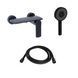 Комплект Qtap Slavonice Black Matt: Змішувач QTROB4060102B + Шланг QTHADPVCSQ160B + Лійка QTRUC125BLM45951 SD00054150 фото 1