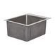 Мийка для кухні інтегрована Lidz Handmade H4050 (LDH4050BRU39258) Brushed Steel 3,0/1,0 мм SD00045362 фото 4