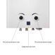 Колонка газова димохідна Thermo Alliance JSD20-10CR 10 л White SD00024547 фото 6