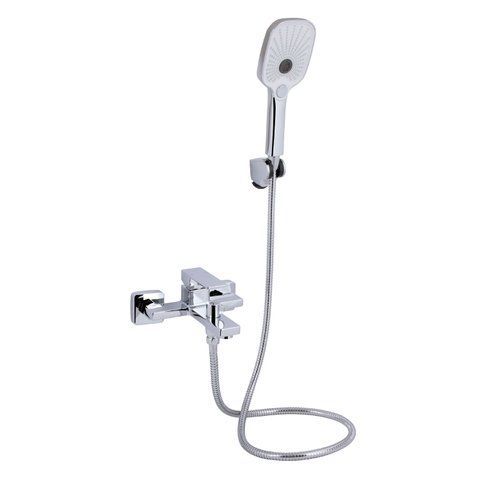 Змішувач для ванни Qtap Gemini (з душовим гарнітуром) QTGEM259CRM45681 Chrome SD00051805 фото