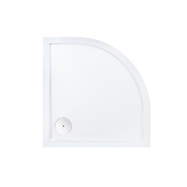 Душовий піддон Qtap Robin 308812C 80x80x12 см + сифон SD00046984 фото
