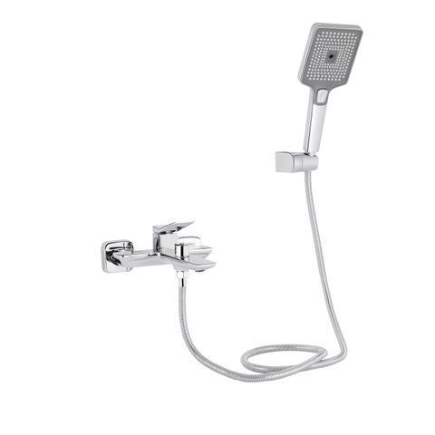 Змішувач для ванни Qtap Presto (з душовим гарнітуром) QTPRE259CRM45574 Chrome SD00051698 фото