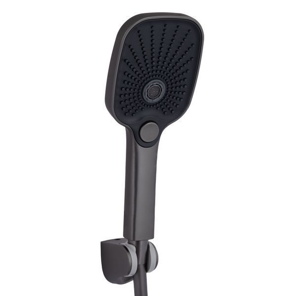 Змішувач для ванни Qtap Gemini (з душовим гарнітуром) QTGEM259GMB45684 Gunmetal Black PVD SD00051808 фото