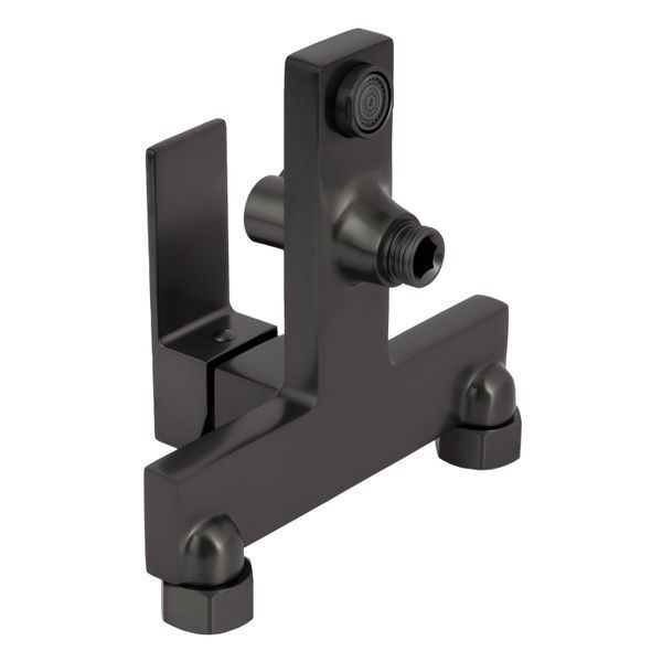 Змішувач для ванни Qtap Gemini (з душовим гарнітуром) QTGEM259GMB45684 Gunmetal Black PVD SD00051808 фото