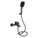 Змішувач для ванни Qtap Gemini (з душовим гарнітуром) QTGEM259GMB45684 Gunmetal Black PVD SD00051808 фото 1