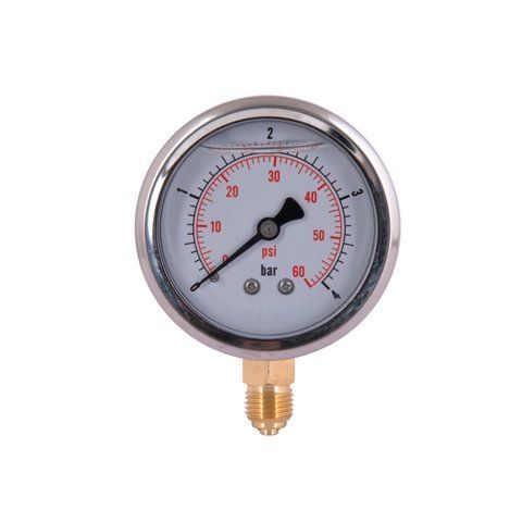 Манометр із гліцерином Thermo Alliancе Forte 4 бар, 1/4"З, нижнє підключення TAF170G4B SD00053543 фото