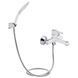 Змішувач для ванни Qtap Grand (з душовим гарнітуром) QTGRAWCR006 Chrome/White SD00039611 фото 1