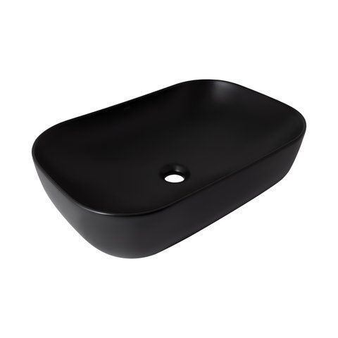 Раковина-чаша Qtap Robin 600x390x150 Matt black QT132143PMBMBN SD00052909 фото