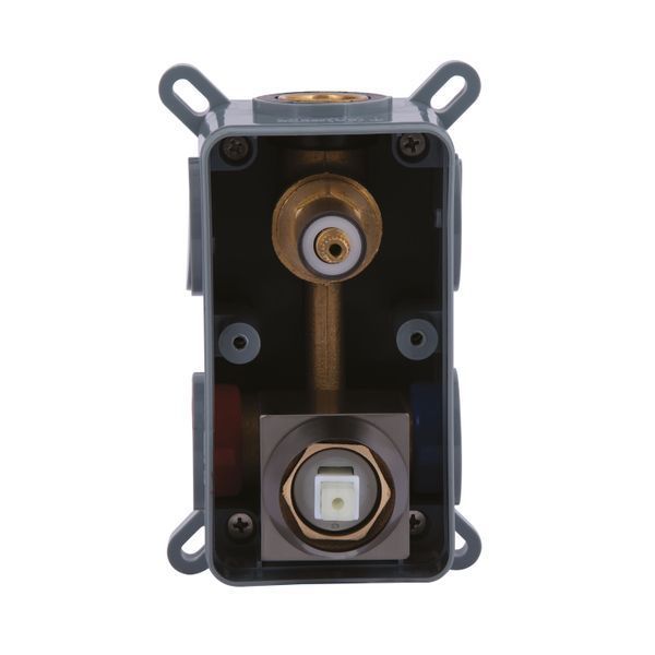 Душова система для душу Qtap Gemini прихованого монтажу на два споживача QTGEM113GMB45698 Gunmetal Black PVD SD00051822 фото