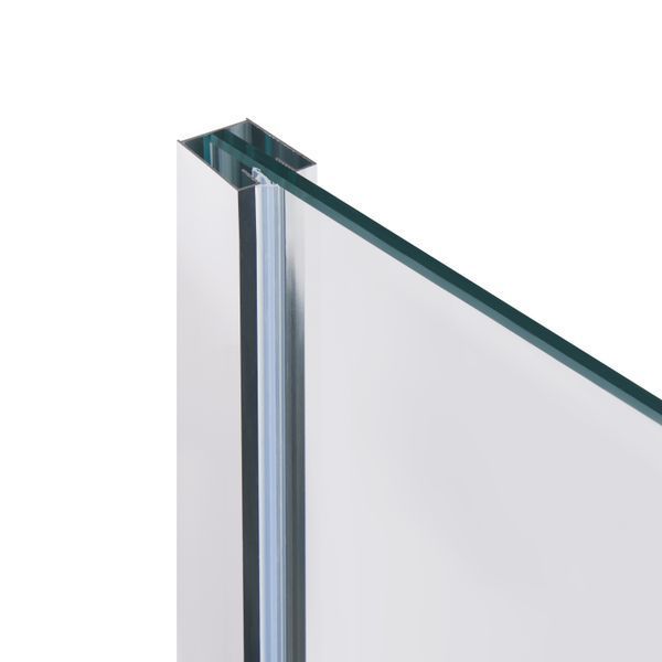 Душова перегородка Qtap Walk-In Standard CRM2011.C8 110х200 см, скло Clear 8 мм, покриття CalcLess SD00045305 фото