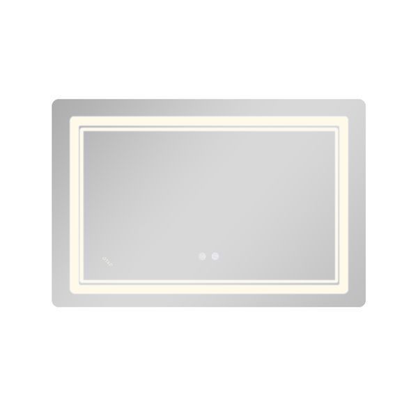 Дзеркало Qtap Cardinal (CA2) 800х600 з LED-підсвічуванням Touch, з антизапотіванням, з димером, рег. темп. кольору (3000-6500K) Reverse QT0478C806048457 SD00054581 фото