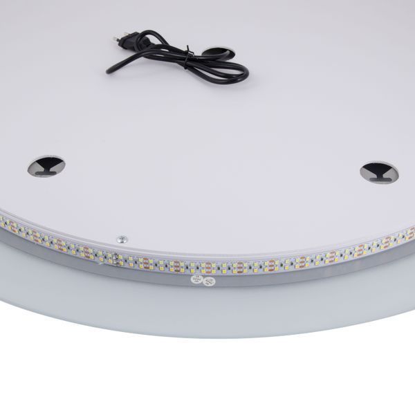 Дзеркало Qtap Taurus R600 з LED-підсвічуванням Touch, з антизапотіванням, з димером, рег. темп. кольору (3000-6500K) QT2478R607 SD00052314 фото