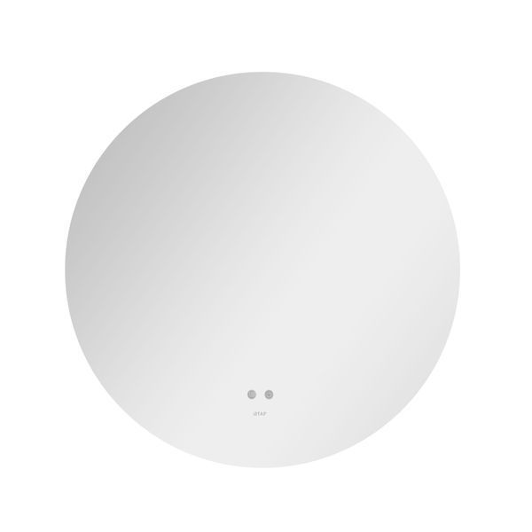 Дзеркало Qtap Taurus R600 з LED-підсвічуванням Touch, з антизапотіванням, з димером, рег. темп. кольору (3000-6500K) QT2478R607 SD00052314 фото