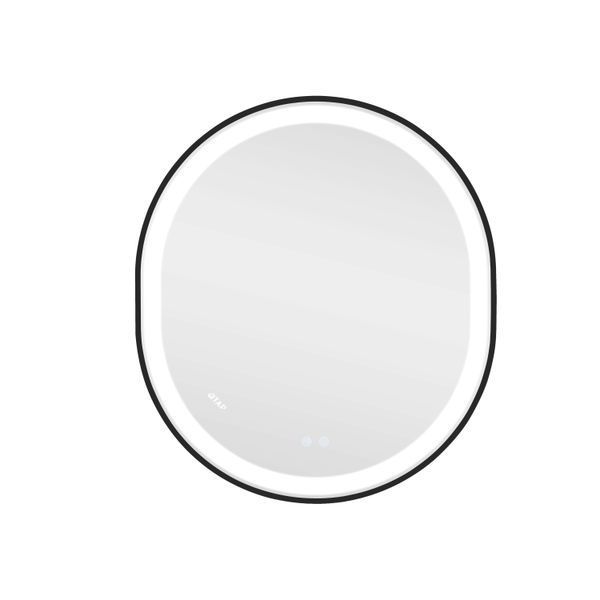 Дзеркало Qtap Gemini 800х700 з LED-підсвічуванням Touch, з антизапотіванням, з димером, рег. темп. кольору (3000-6500K) Reverse QT2578R8072B SD00052319 фото