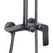 Душова система для душу Qtap Slavonice на два споживача QTSLA110GMB45913 Gunmetal Black PVD SD00052037 фото 3