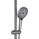 Душова система для душу Qtap Slavonice на два споживача QTSLA110GMB45913 Gunmetal Black PVD SD00052037 фото 4