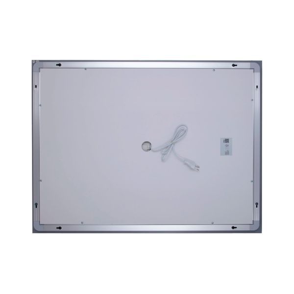 Дзеркало Lidz Kubis 800х600 з LED-підсвічуванням Touch, з антизапотіванням, з димером, рег. яскравості LD78LF9047400 SD00053524 фото
