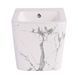 Біде підвісне Qtap Tern 520x350x330 мм, Marble QT17551303GMR SD00054295 фото 3