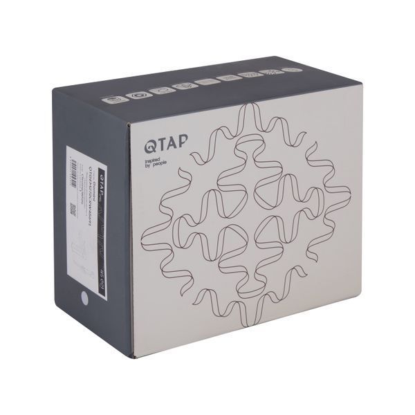 Змішувач для раковини Qtap Gemini (з гігієнічним душем) QTGEM272CRW45691 Chrome/White SD00051815 фото