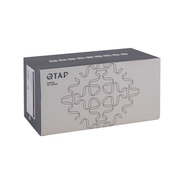 Змішувач для раковини Qtap Gemini прихованого монтажу QTGEM273BLM45694 Black Matt SD00051818 фото