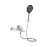 Змішувач для ванни Qtap Slavonice (з душовим гарнітуром) QTSLV259CRM48034 Chrome SD00054158 фото