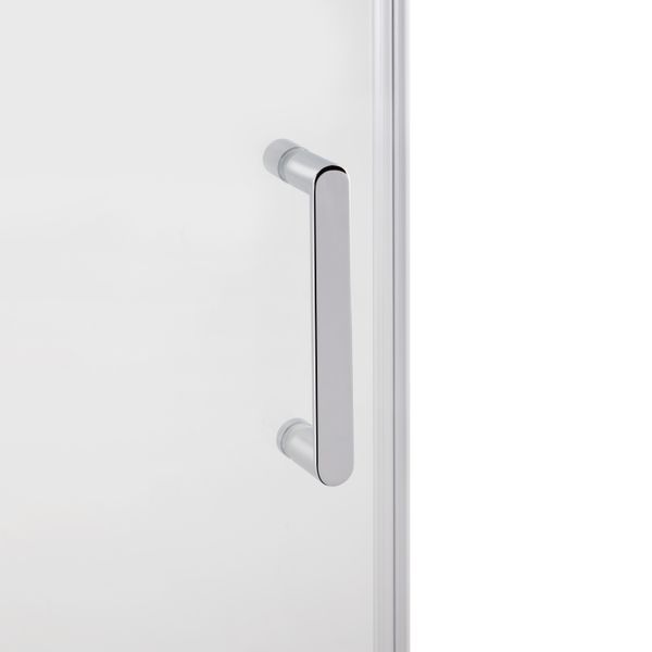 Душові двері в нішу Qtap Taurus CRM209-1.C6 90-100x200 см, скло Clear 6 мм, покриття CalcLess SD00045295 фото