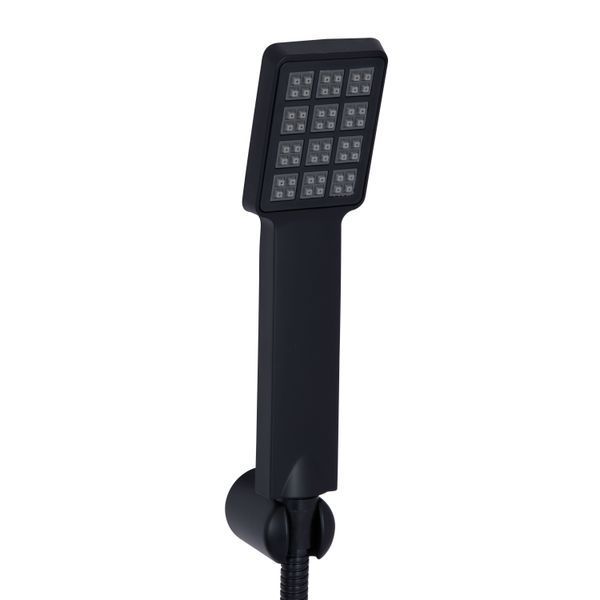 Змішувач для ванни Lidz Wawel 006 (з душовим гарнітуром) (k35) LDWAW006BLA45393 Black SD00051517 фото
