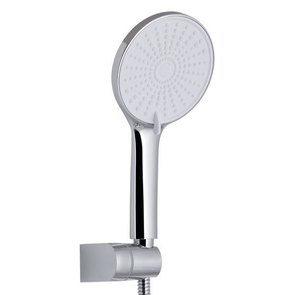 Змішувач для ванни Qtap Jay (з душовим гарнітуром) QTJAY259CRW45553 Chrome/White SD00051677 фото
