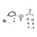 Змішувач для ванни Qtap Jay (з душовим гарнітуром) QTJAY259CRW45553 Chrome/White SD00051677 фото 5