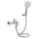 Змішувач для ванни Qtap Jay (з душовим гарнітуром) QTJAY259CRW45553 Chrome/White SD00051677 фото 1