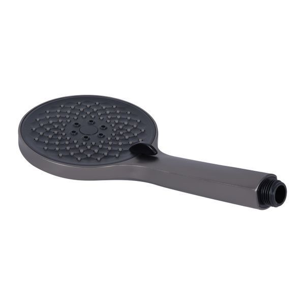 Змішувач для ванни Qtap Vlasta New (з душовим гарнітуром) QTVLA259GMB45643 Gunmetal Black PVD SD00051767 фото