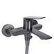 Змішувач для ванни Qtap Vlasta New (з душовим гарнітуром) QTVLA259GMB45643 Gunmetal Black PVD SD00051767 фото 3
