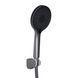 Змішувач для ванни Qtap Vlasta New (з душовим гарнітуром) QTVLA259GMB45643 Gunmetal Black PVD SD00051767 фото 4