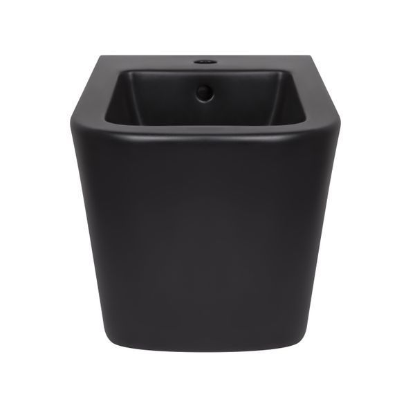 Біде підвісне Qtap Tern New 500x360x320 мм Matt Black QT17551303GMB SD00052588 фото