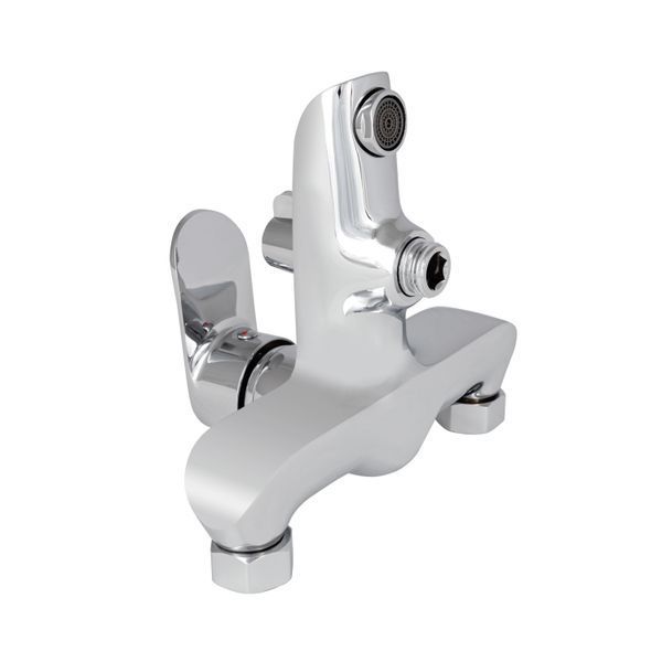 Змішувач для ванни Lidz Wieza 006 (з душовим гарнітуром) (k35) LDWIE006CRM45410 Chrome SD00051534 фото