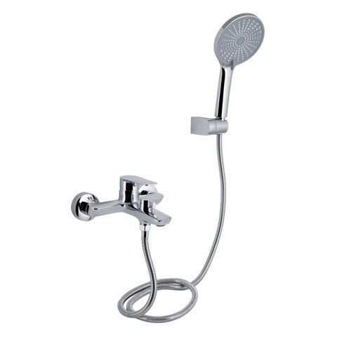 Змішувач для ванни Qtap Leo New (з душовим гарнітуром) QTLEO259CRM45563 Chrome SD00051687 фото